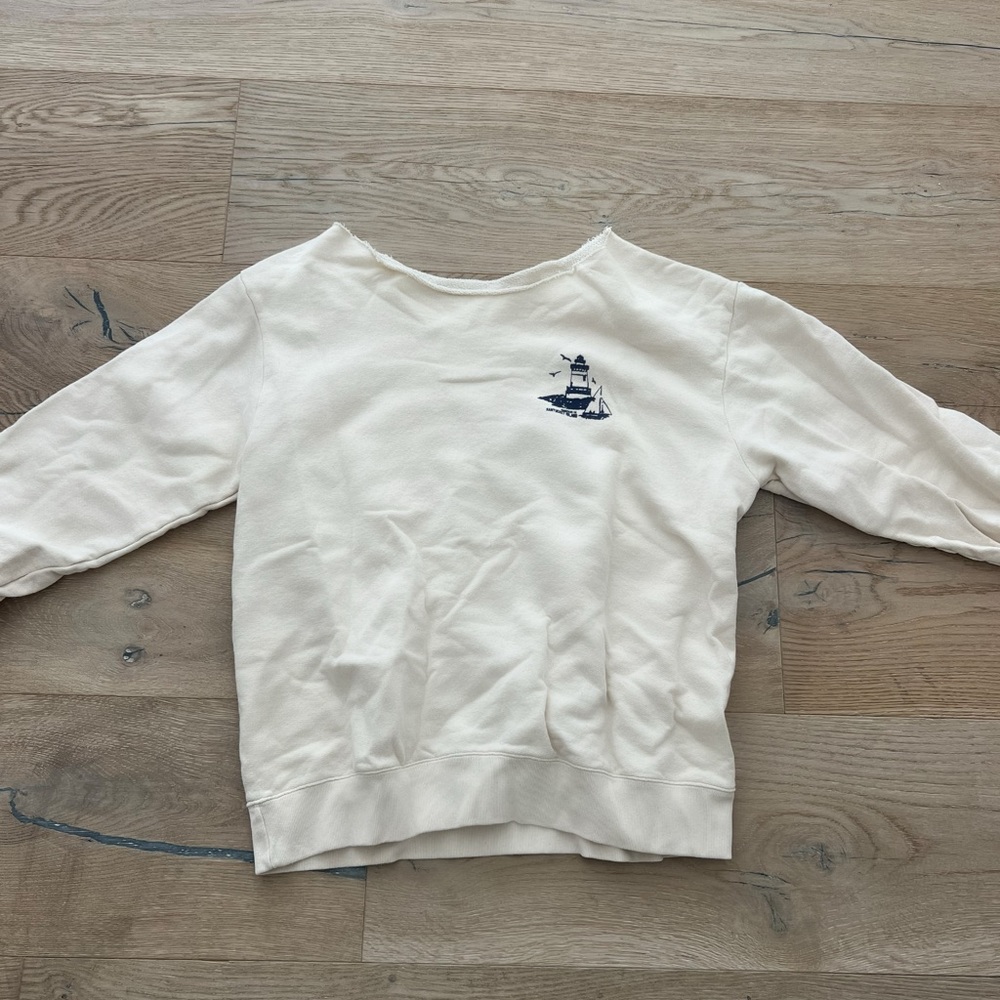 Off the shoulder brandy Melville crewneck